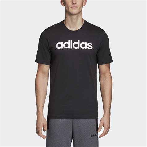 adidas logo shirt zwart